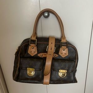 Louis Vuitton Manhattan monogram canvas GM satchel